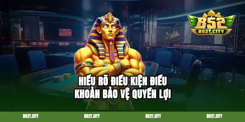 Hiểu rõ điều kiện điều khoản bảo vệ quyền lợi