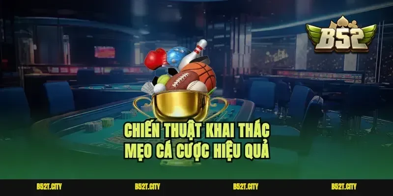 Chiến thuật khai thác mẹo cá cược hiệu quả
